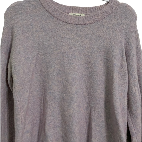 Madewell Lilac Payton Pullover Sweater in Coziest Yarn - Picture 9 of 9